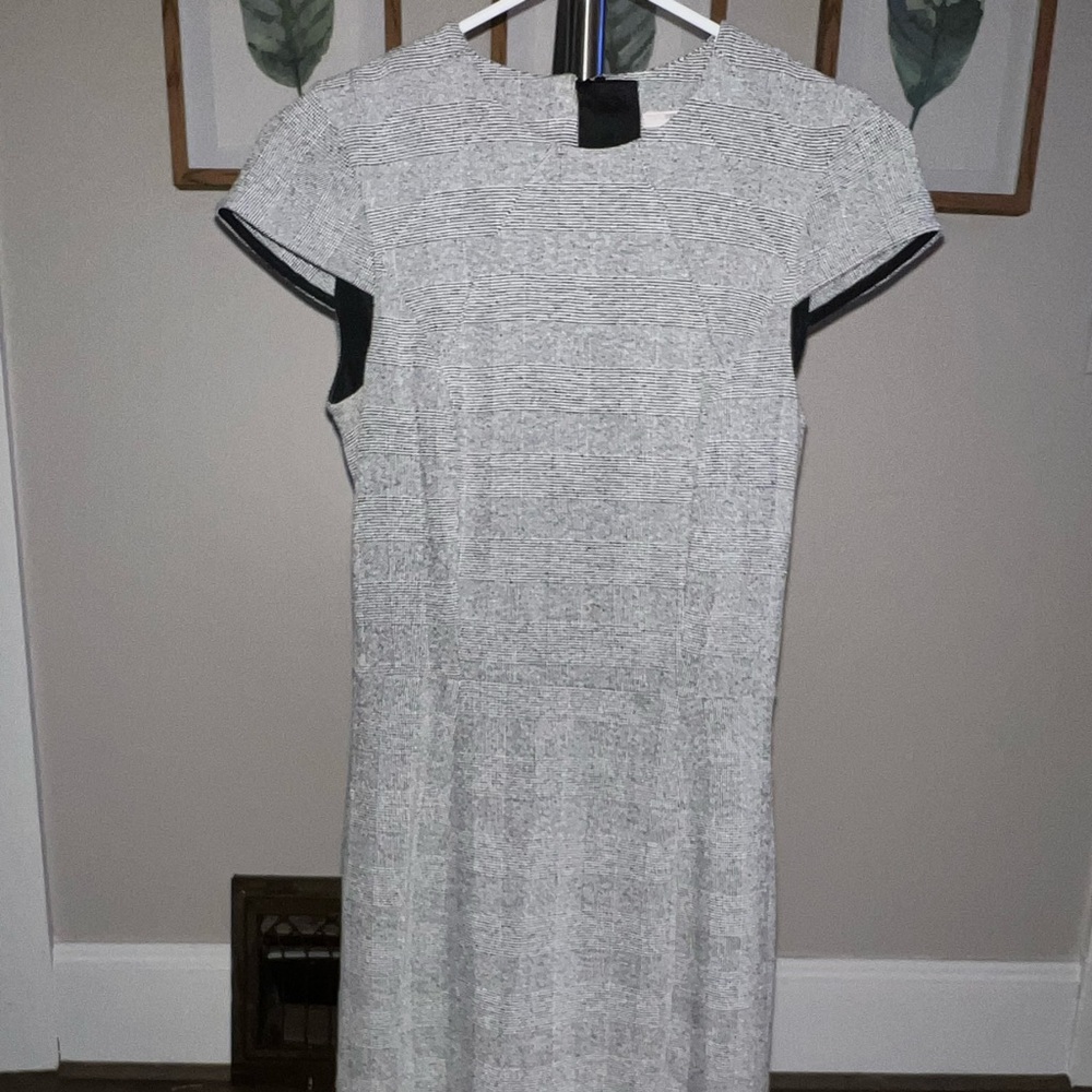 Express Gray Midi Dress